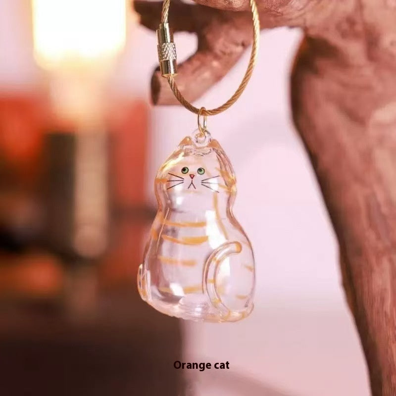 Pet Fur Keepsake Keychain