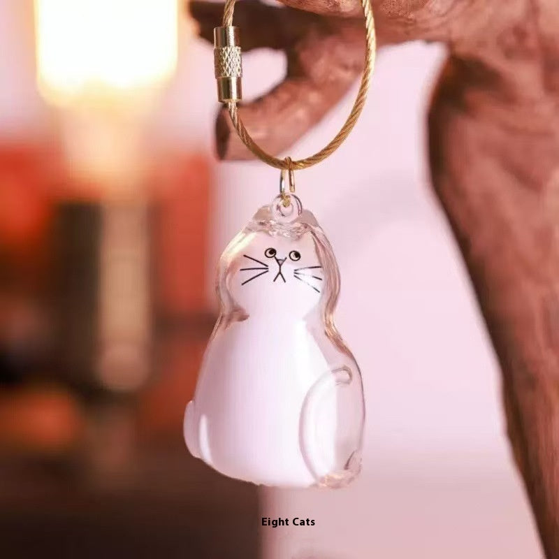 Pet Fur Keepsake Keychain
