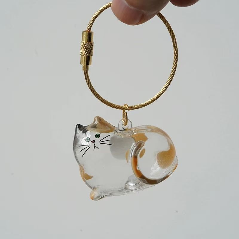 Pet Fur Keepsake Keychain